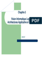 NFE107 - Cours U ARSI 5 - Vision Informatique Logique - Architecture Logicielle - V1.0