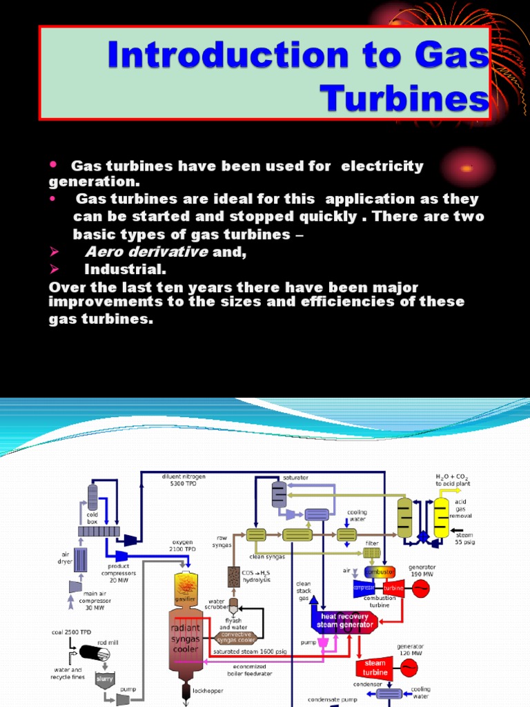 Gas Turbine Power Plant Presentation | Gas Turbine | Natural Gas