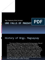 Ubo Falls of Magsaysay