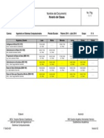 Horario - IsC 8A