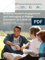 Building Student Engagement and Belonging in Higher Education at A Time of Change