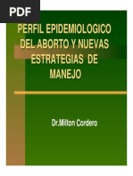 Epidemiologia Del Aborto