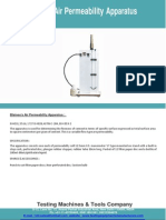 BlainBlaine Air Permeability