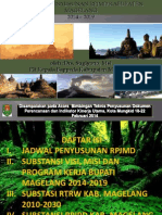 Paparan - Bintek Rencana Penyusunan RPJMD 2014-2019