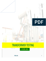 Transformer Testing