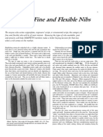 Fine and Flexible Nibs