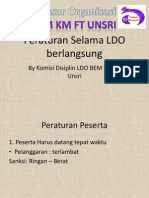 Peraturan KOMDIS LDO BEM KM FT UNSRI