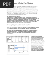 Statistics Project-A Typical Year 7 Student By: Fa: How Do Typical Year 7 Students Travel To School?