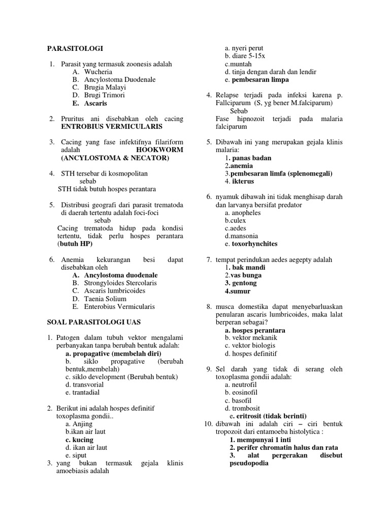 Soal Materi Arthropoda Dan Jawaban