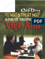 Cach Dung Tu Ngu Va Thuat Ngu Kinh Te Thuong Mai - [Viet - Anh]