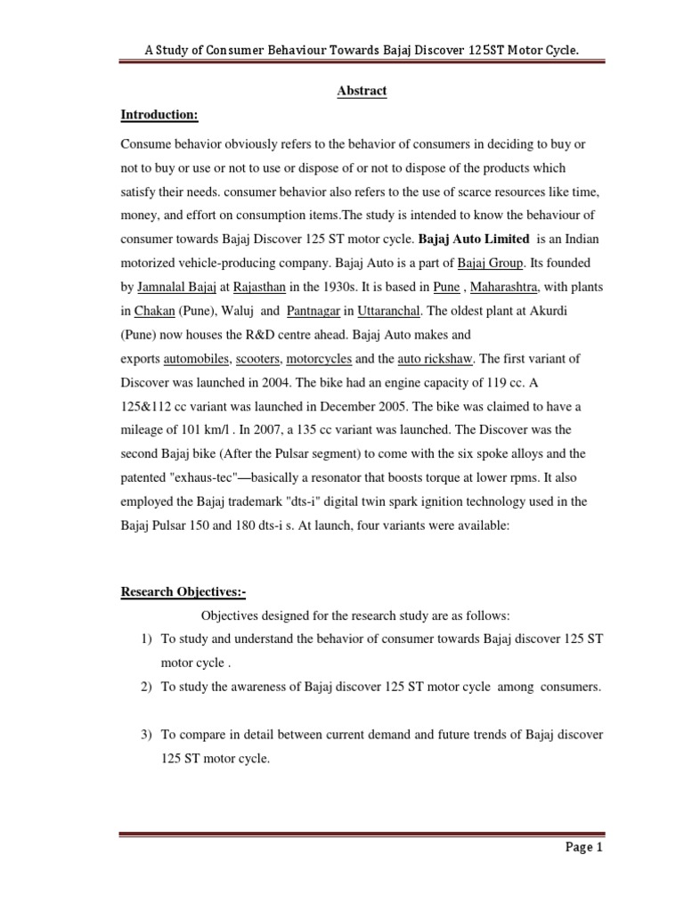 Consumer perception dissertation image