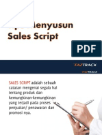Tips Menyusun Sales Script