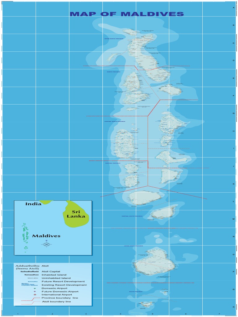Maldives Atoll and Resort Guide | PDF | Oceans | Fluvial Landforms