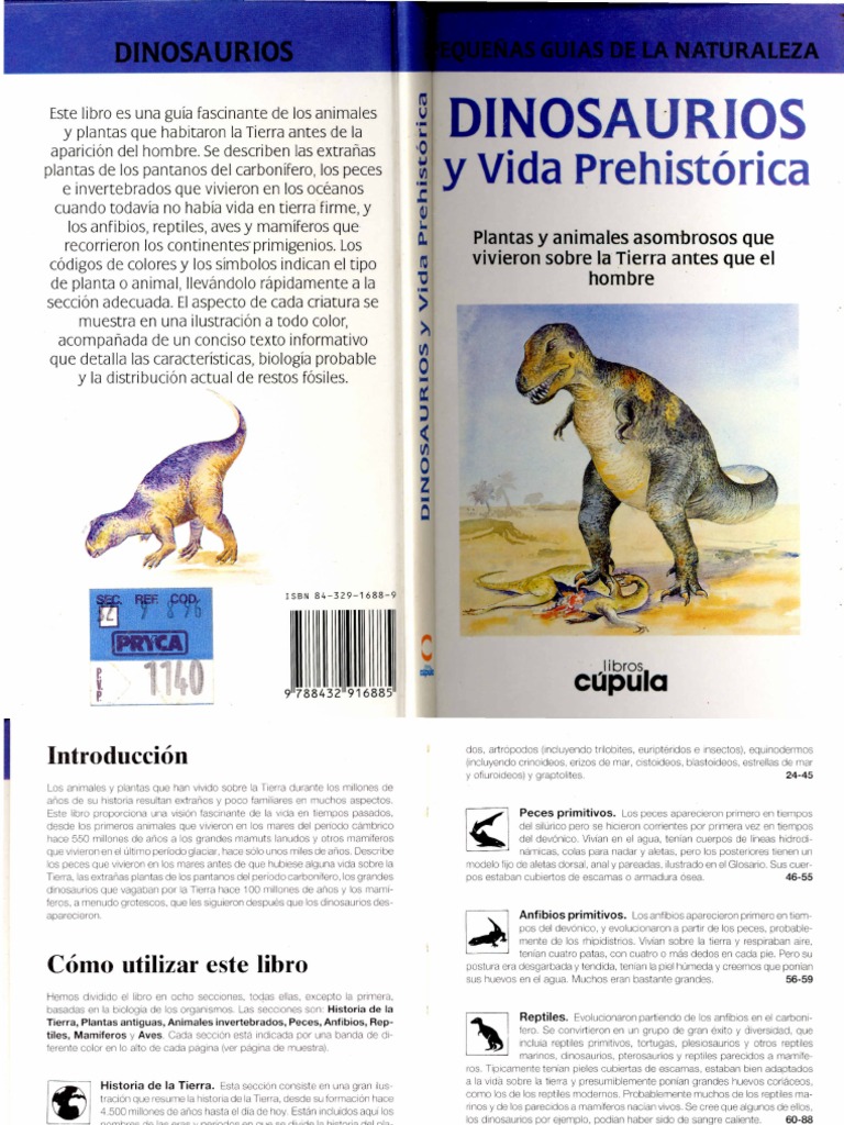 Guía de Dinosaurios y Vida Prehistórica | PDF | Pescado | Science