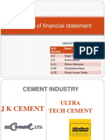 Analysis of Financial Statement