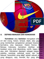 Power Point Manusia Dan Keindahan