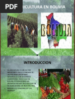 La Agricultura en Bolivia
