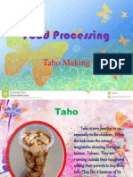 Taho Processing