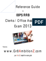 Quick Reference Guide For IBPS RRB Clerks - Gr8AmbitionZ