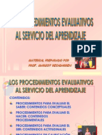 9-Procedimientos Evaluativos