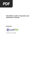 The Builders Guide to OM Booklet