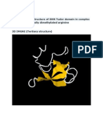 Jitender Kumar Protein:: Solution Structure of SMN Tudor Domain in Complex With Asymmetrically Dimethylated Arginine