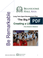 branksome long term sport development plan 2013