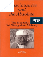 Consciousness and The Absolute by Sri Nisargadatta Maharaj