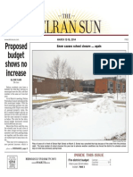 Proposed Budget Shows No Increase: Snow Causes School Closure ... Again