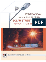 Solar Street Light 40W 24V