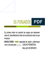 03a. Forjados Unidireccionales