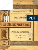 Obras Completas de Francisco Acuna de Figueroa - Volumen Viii - Portalguarani