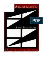 Libro de La Argumentación (Emilio Rivano)