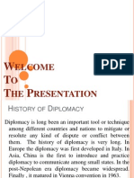 History and Types of Diplomacy