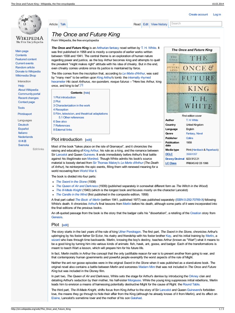 Arthurian Fantasy for Classic Readers | PDF | Anglo Norman Literature ...