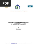 Children’s work in fisheries a cause for alarm