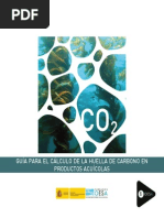 Guía para el cálculo de la huella de carbono en productos acuícolas