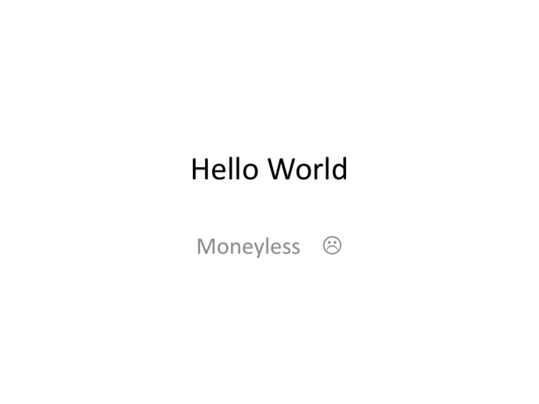 Moneyless Living: A Guide | PDF