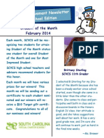 SAN Newsletter February2014 Blog
