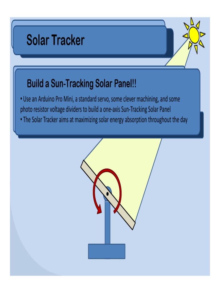 How To Build A Solar Tracker Pdf Analog To Digital Converter Drill