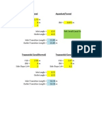 Trapezoidal Canal Aqueduct Transition Design