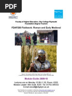 Download City College Plymouth Roman and Early Medieval Module Guide 2009-10-1 by Win Scutt SN21164465 doc pdf