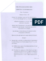 Computing At"Ll) Il/'Fort'/-Latics: Tjme: Three. Hours