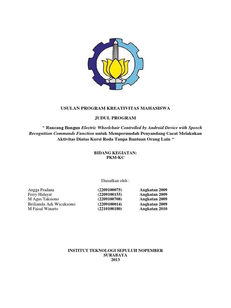 Contoh Pkmkc Lolos Pimnas 26