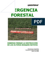 Greenpeace Emergencia Forestal