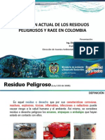 2 - Situacion Actual de Los Residuos Peligroso y Raee en Colombia - Diego Escobar Ocampo