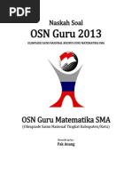 9 Tahun Osn Bidang Matematika