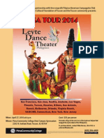 Leyte Dance Theater Poster - 18x24 - 1402aw3d