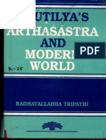 Kautilya's Artha Shastra and Modern World - Radhavallabh Tripathi