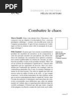 Combattre Le Chaos Guattari